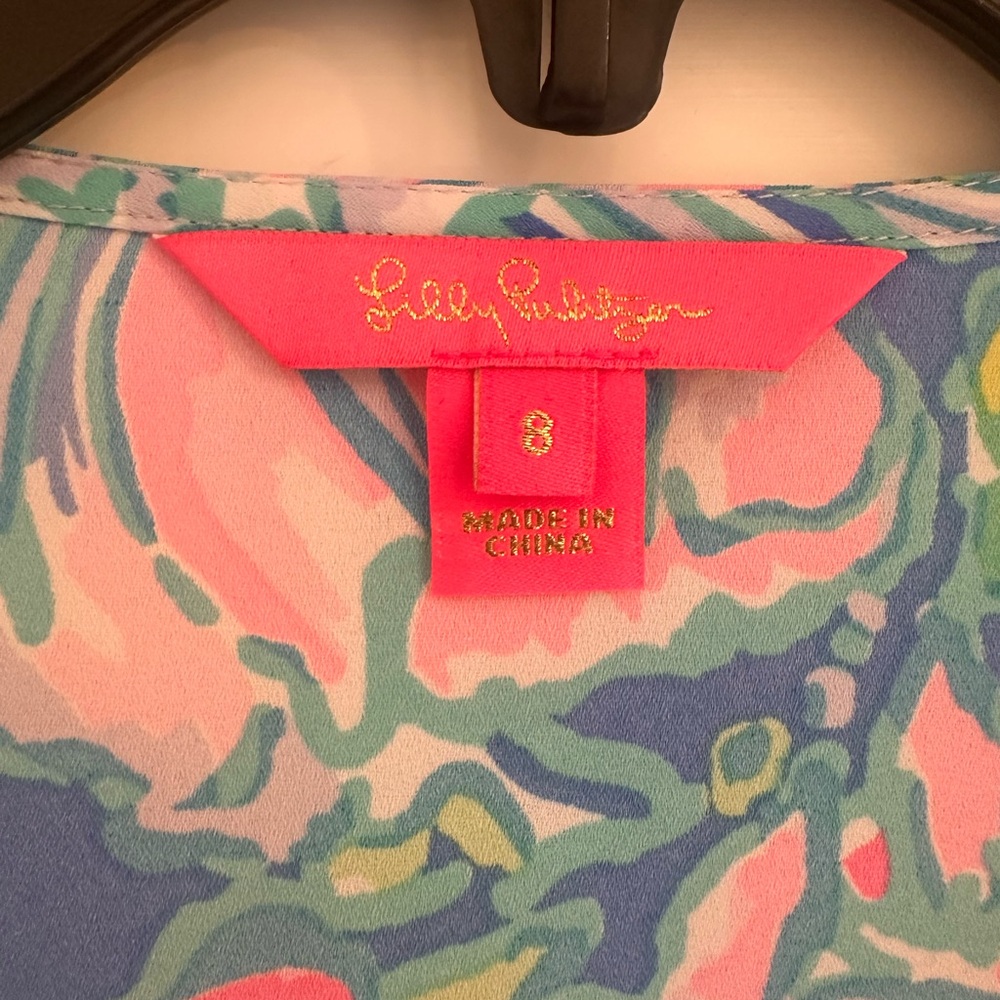 Lilly Pulitzer Christiana Smocked Dress - Picture 5 of 5